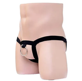 Itspleazure Black Strappy Men's G String
